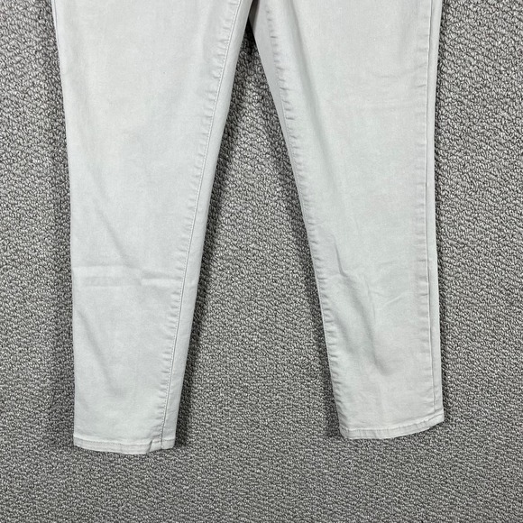 Democracy Ab Technology‎ Skinny Jeans Womens 8 Beige Denim Mid Rise Stretch - Picture 3 of 12